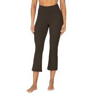 NWT Sunzel High Waist Flared Capri Leggings Size Medium